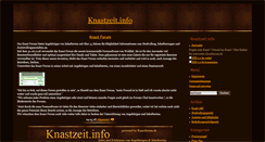 Desktop Screenshot of knastzeit.de