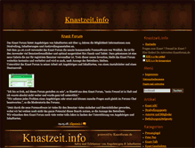 Tablet Screenshot of knastzeit.de